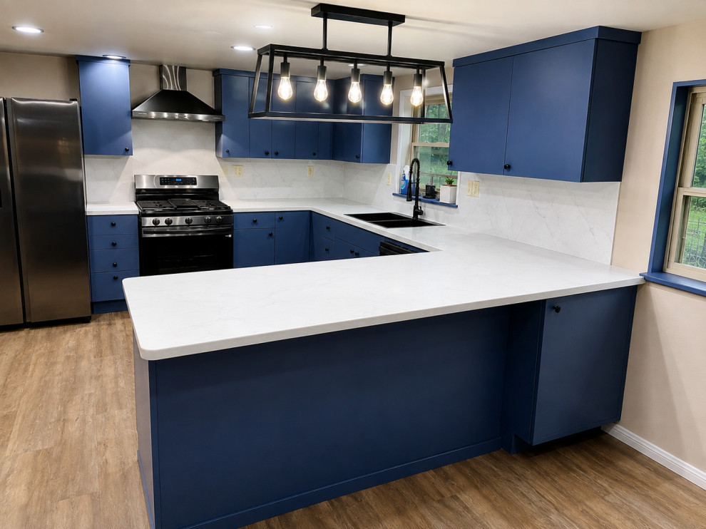 Beautiful Full-Kitchen Cabinet & Countertop Remodel