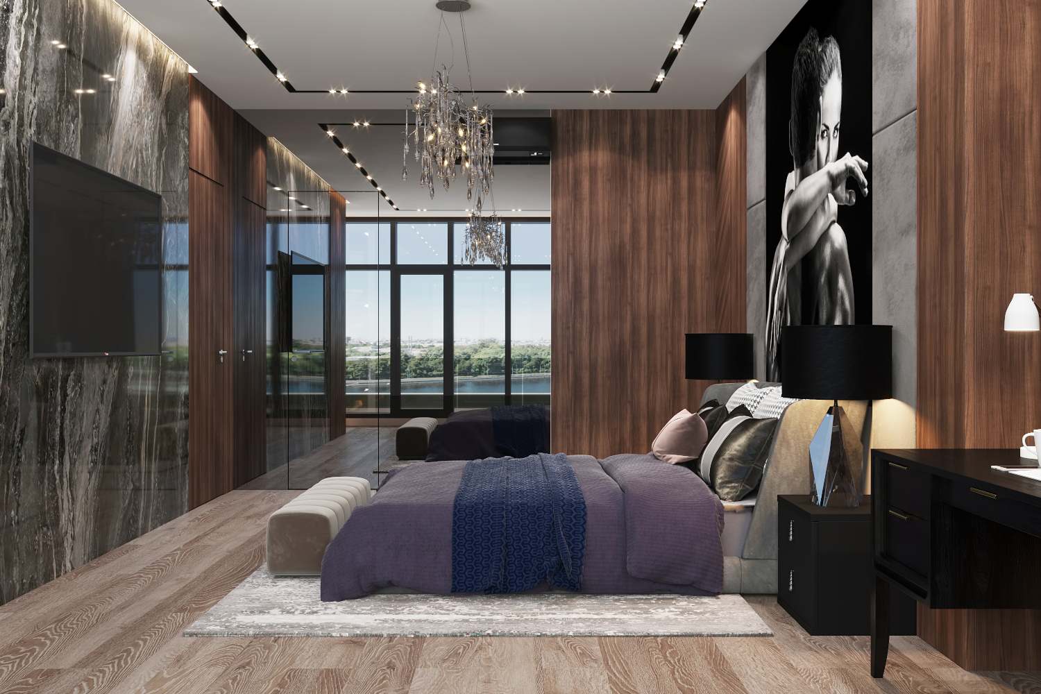 Проект квартиры 200 кв.м. 2021г.