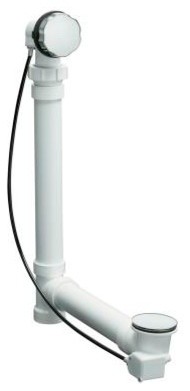 KOHLER K-7213-BV Clearflo Cable Bath Drain with PVC Tubing