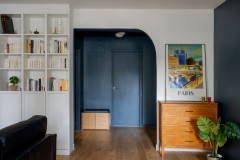 Avant/Après : À Paris, style contrasté pour 80 m2 à petit budget