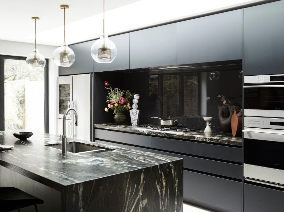 Modern kitchen in London.