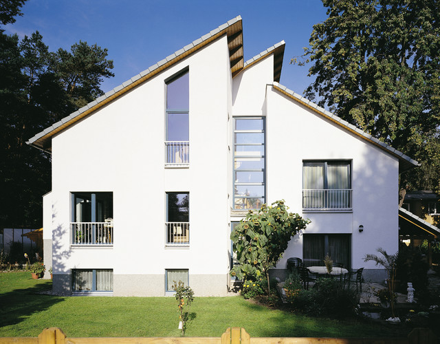 Split Level Haus modern-fasad