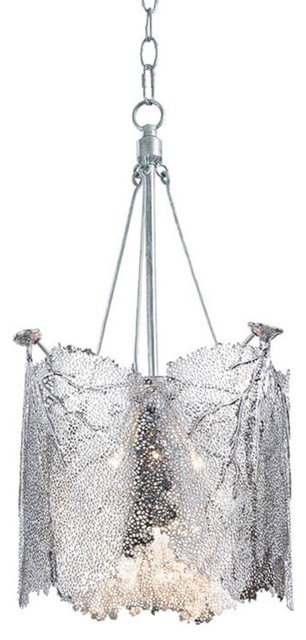 Regina Andrew Design Sea Fan Chandelier Large Polished Nickel Regina Andrew Design Sea Fan Chandelier Large Polished Nickel