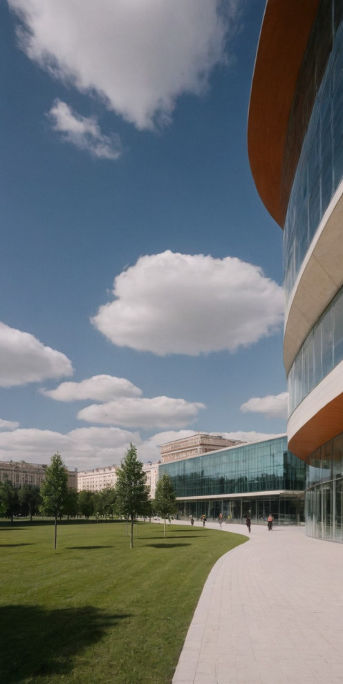 (re)MIXED : Многофункциональный выставочный центр : AI Modernism space