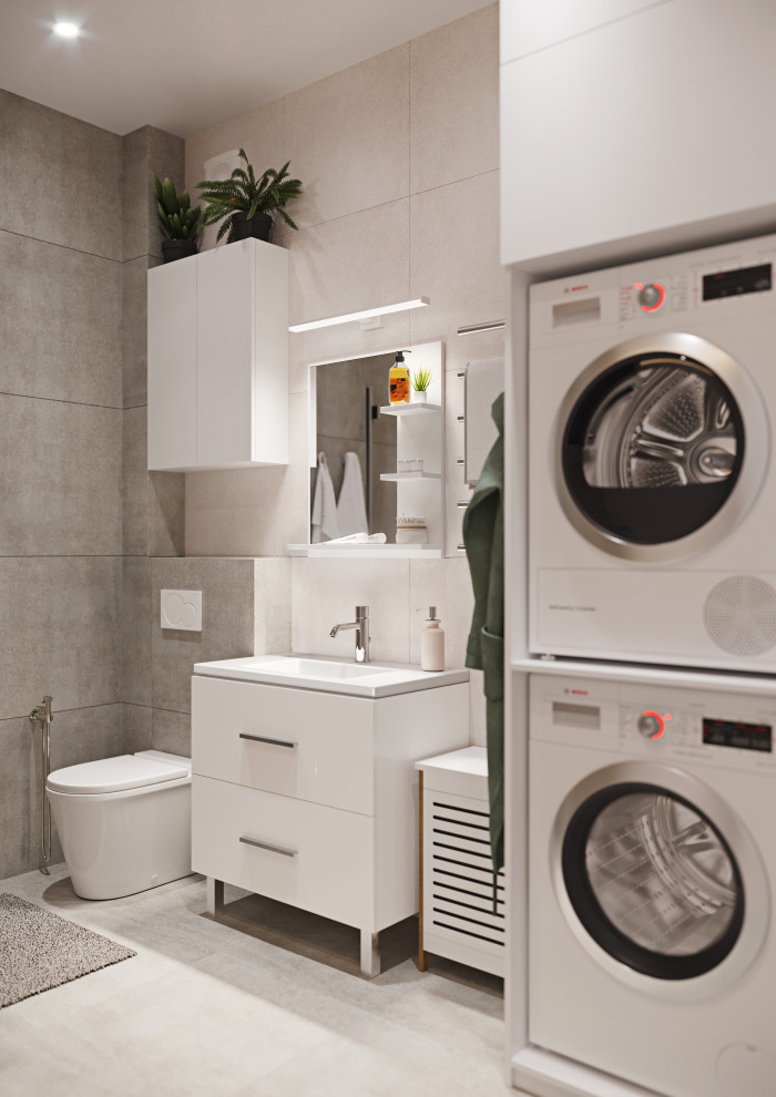 Innenarchitektur einer kleinen Wohnung