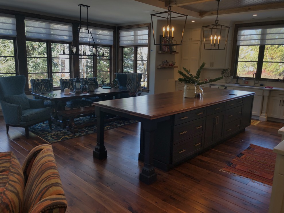 Inspiration for a transitional kitchen remodel in Denver