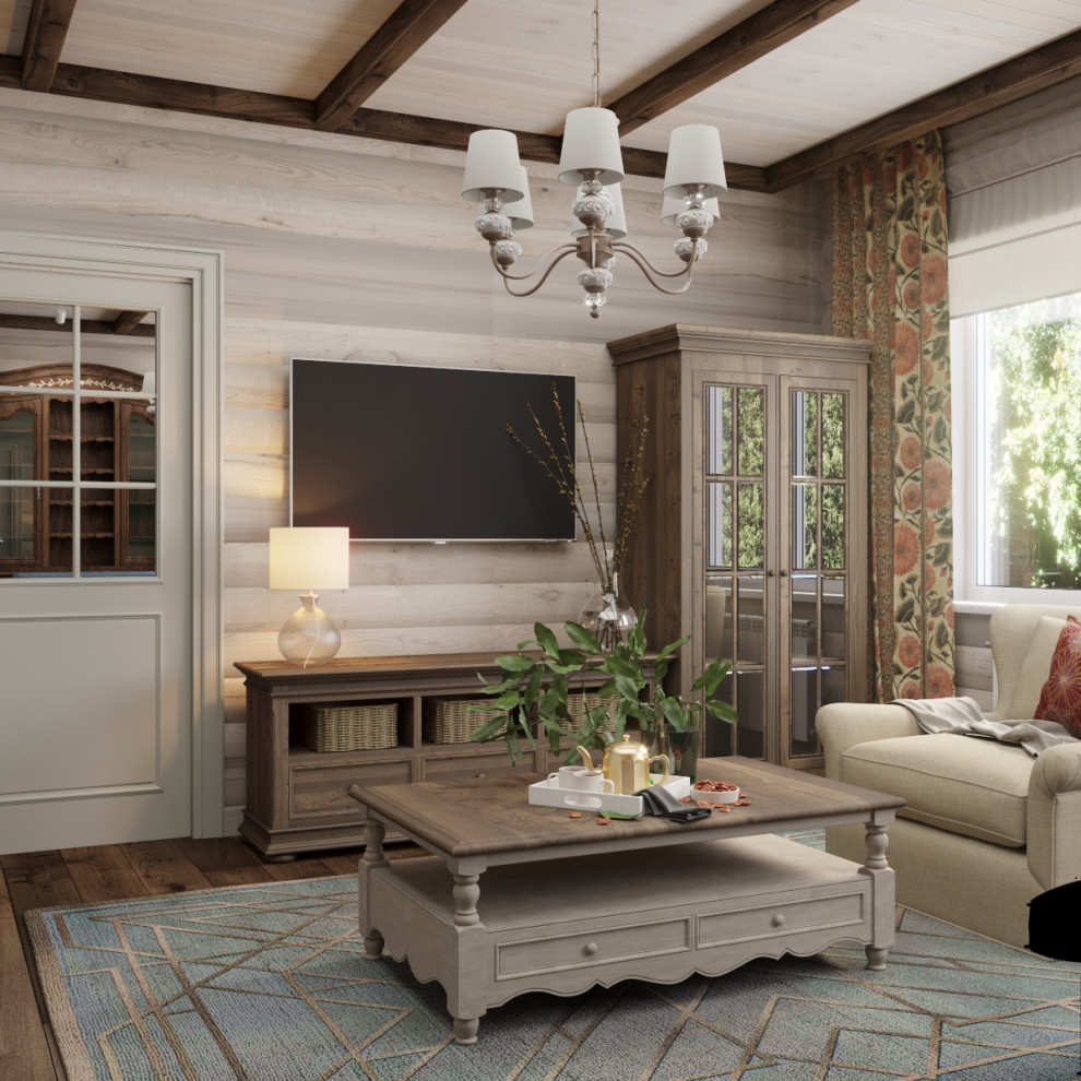 Бревенчатый дом в с.Мастиновка