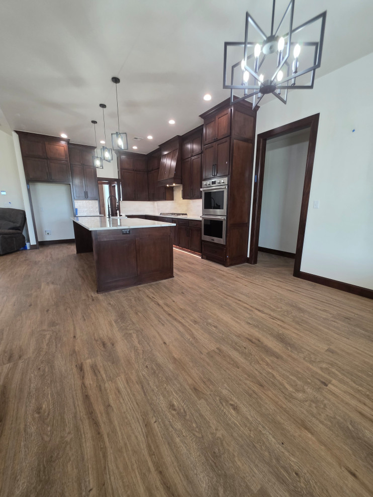 View of the kitchen from the dining area