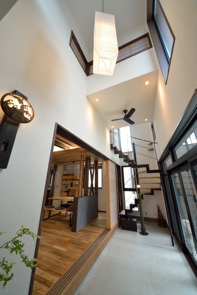 横浜にある和風のおしゃれなサンルームの写真