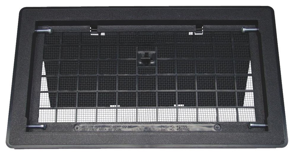 Witten 306MBL Black Automatic Crawl Space Foundation Vent 
