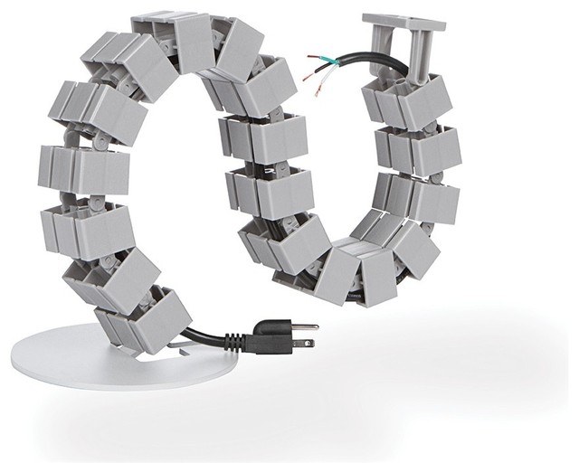 Snake Wire Manager Contemporary Cable Management by Doug Mockett & Company, Inc.
