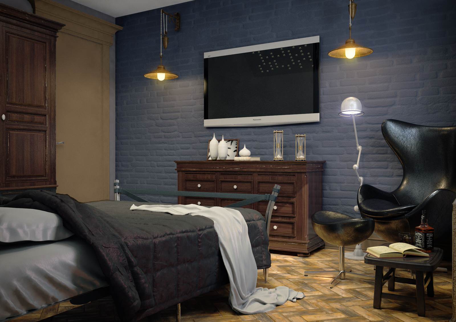 Дизайн-проект загородного дома в г. Пермь