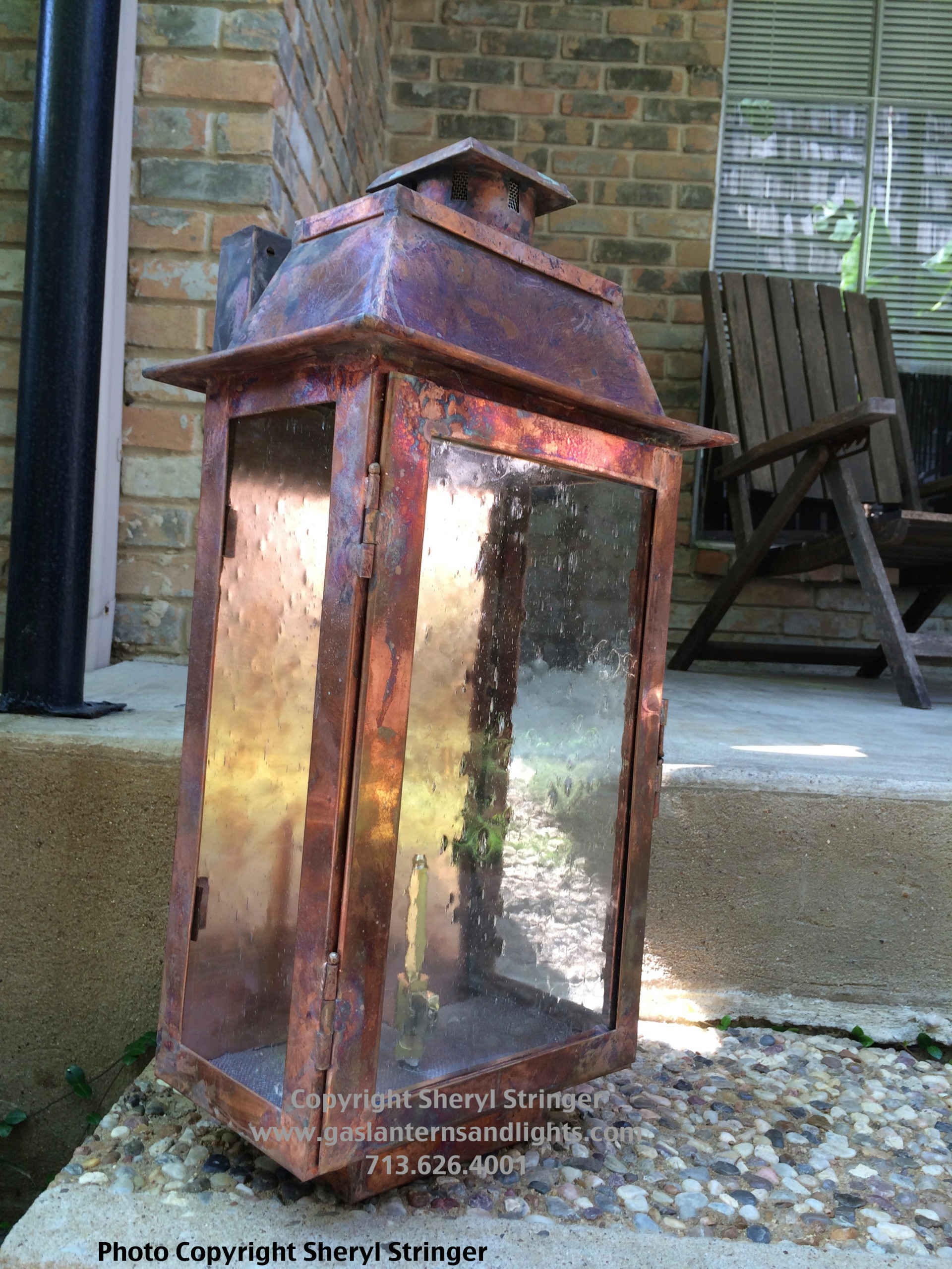 Electric and Gas Lanterns by Sheryl Stringer
