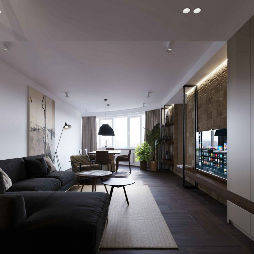 Ремонт под ключ в квартире 108 м2