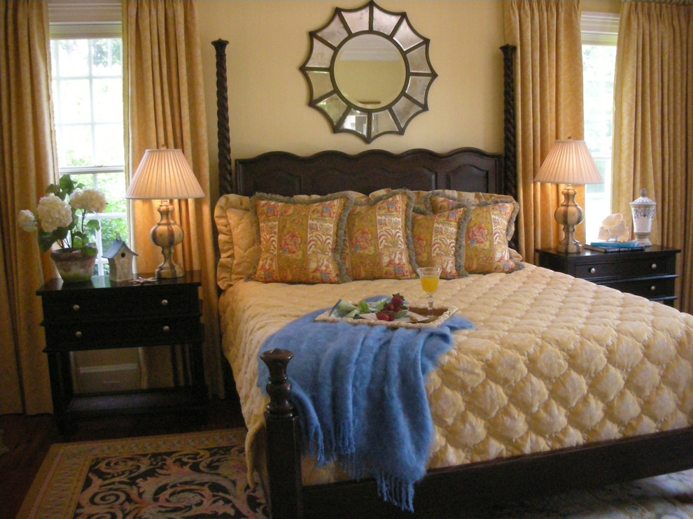 Design ideas for a traditional master bedroom in DC Metro.