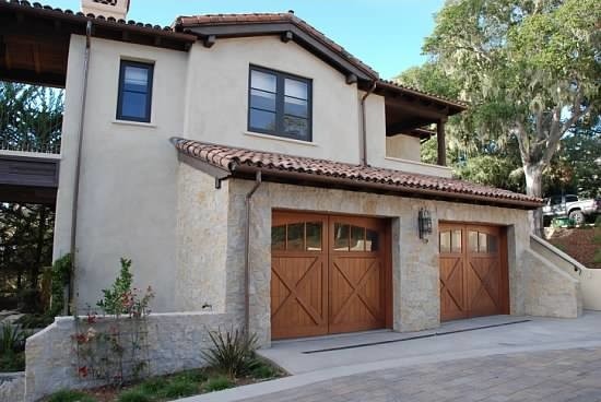 Design ideas for a large mediterranean garage in San Francisco.