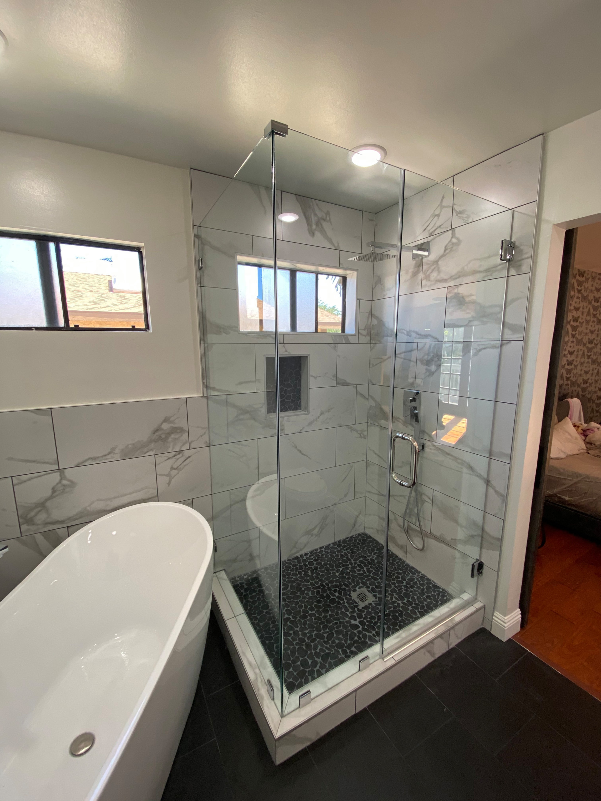 Sherman Oaks 2 story house 2 Master bathrooms Remodeling