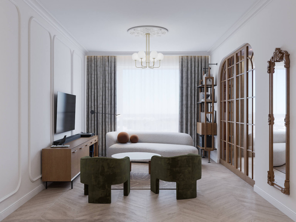 Дизайн квартиры в scandi стиле