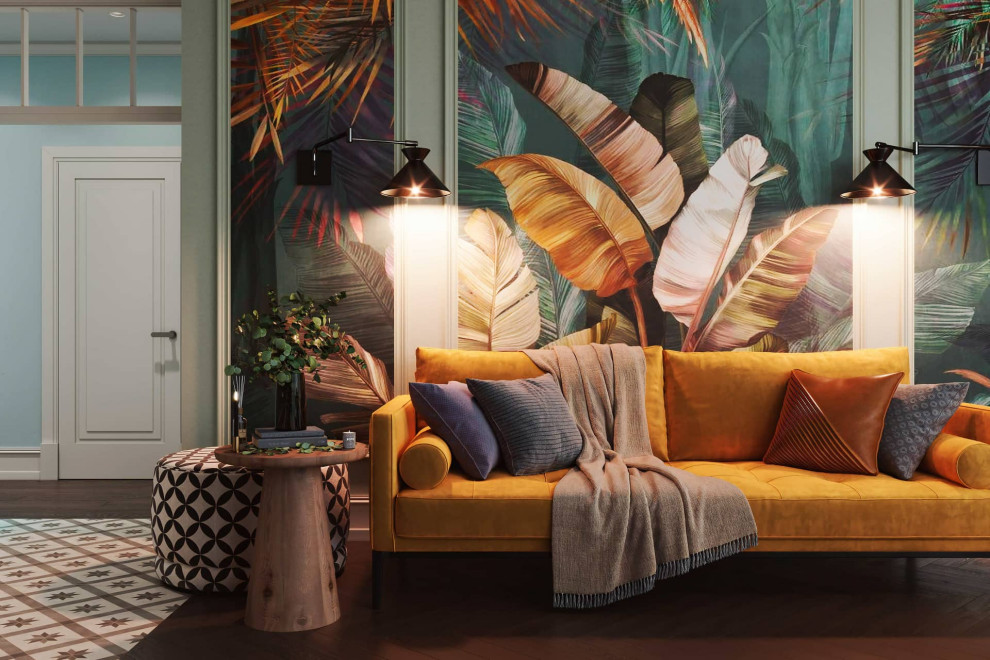 Дизайн и ремонт квартиры в ЖК «Джаз» — Природные мотивы