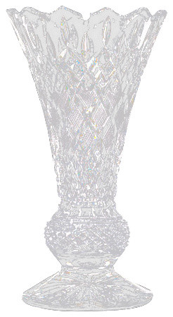 Waterford Crystal John Connolly Lismore Tower 14" Vase 156642