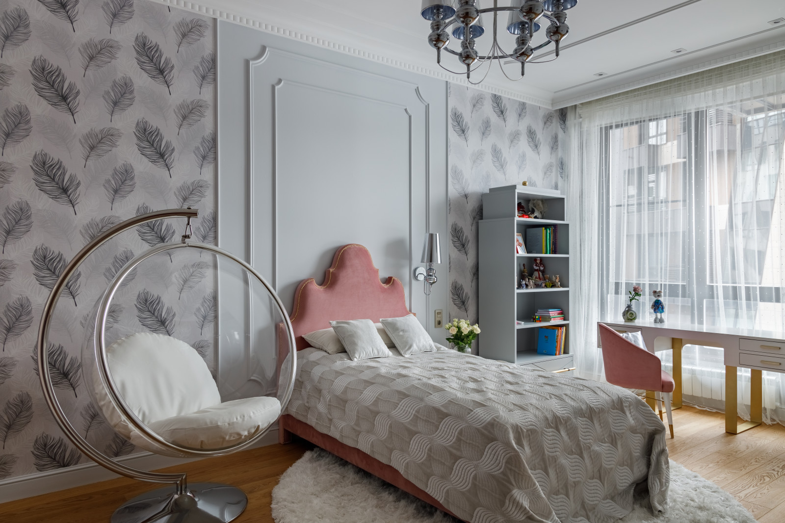 Элегантный интерьер будущей писательницы