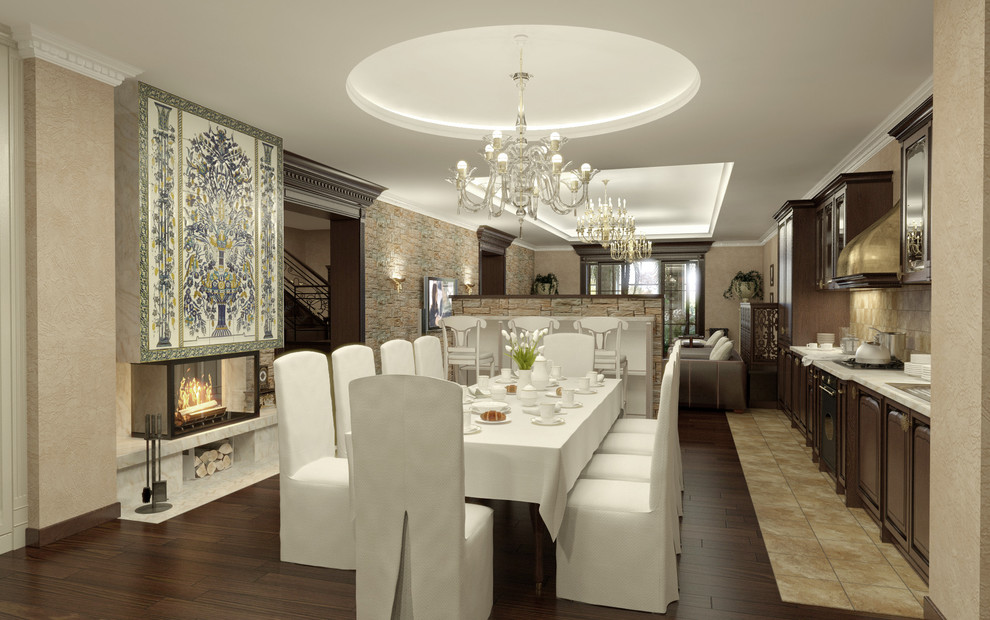 Интерьеры дома в Новоглаголево. Киевское шоссе, Московсобласть