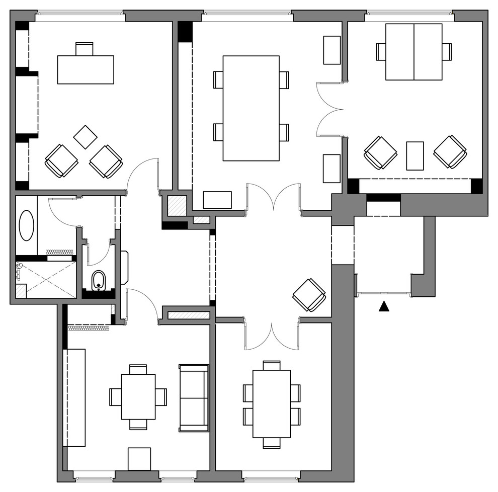 Ретро-квартира в сталинском доме