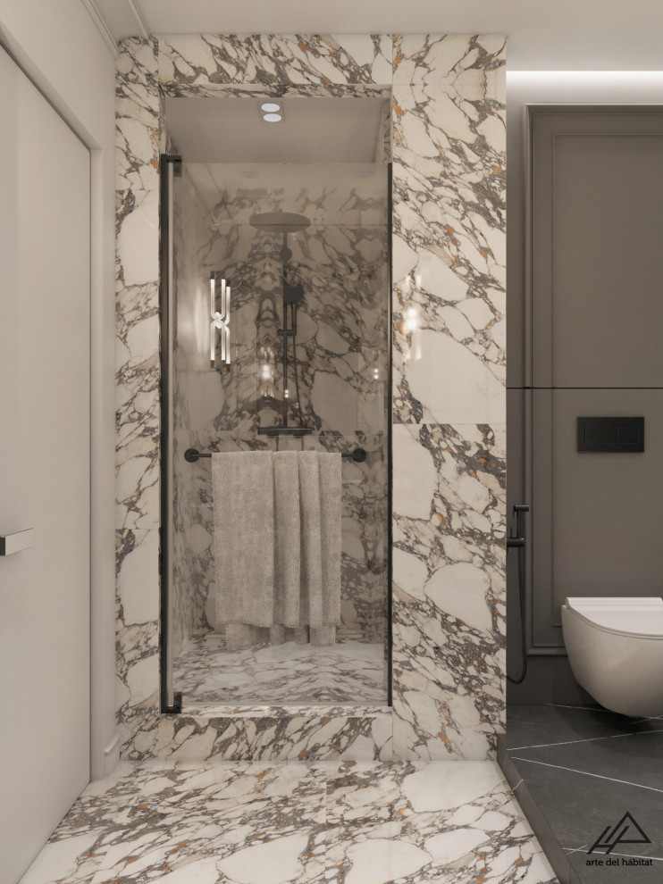 Современный минималистичный интерьер с элементами классики