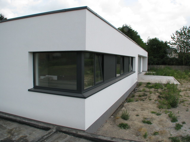 Maison passive contemporaine à Nivelles - Belgique ...