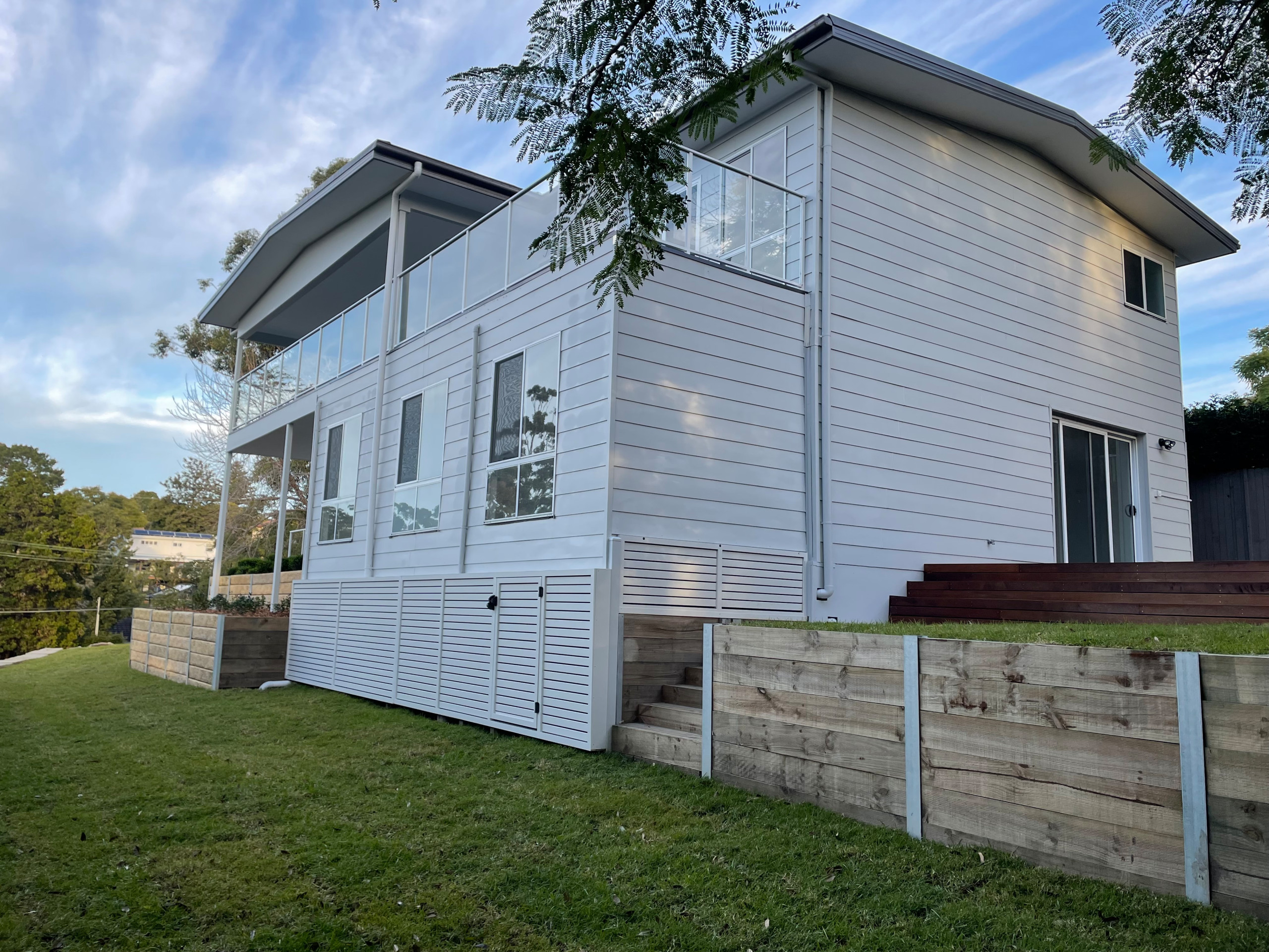 Fresh White 2 story home