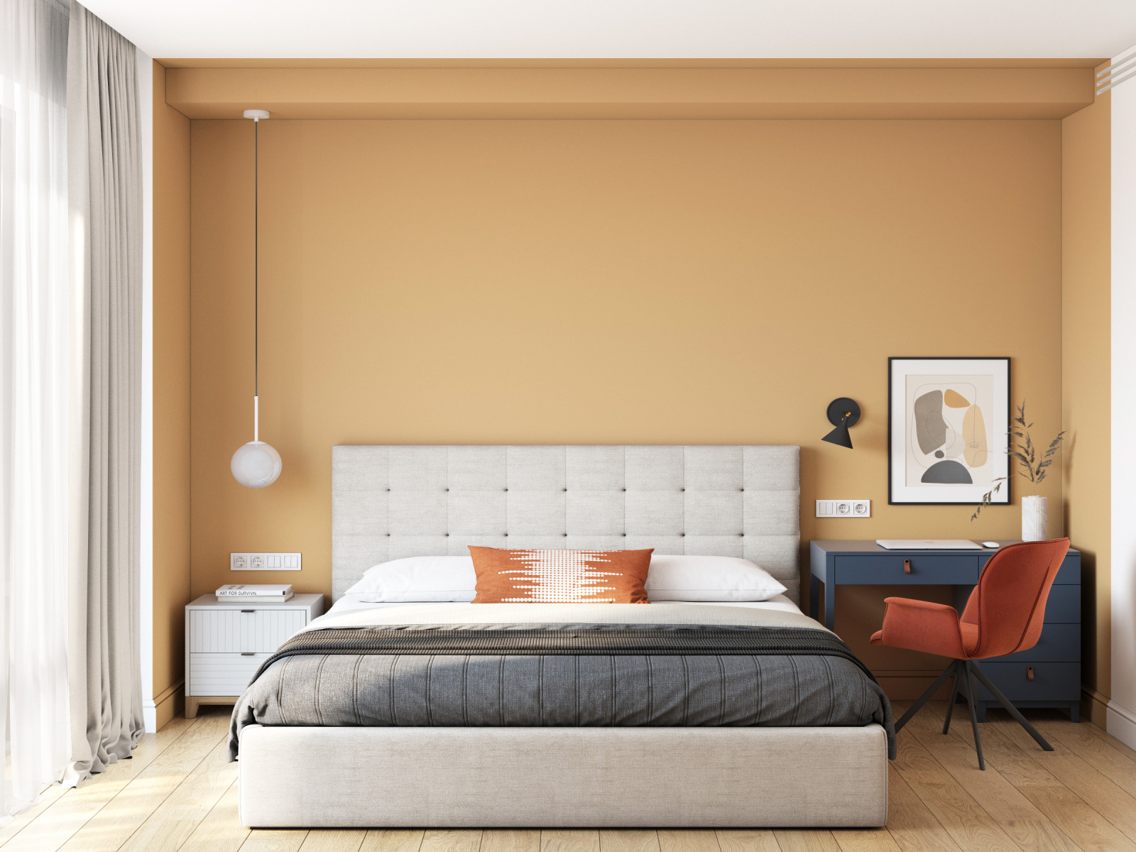 Дизайн интерьера четырехкомнатной квартиры в г. Москва