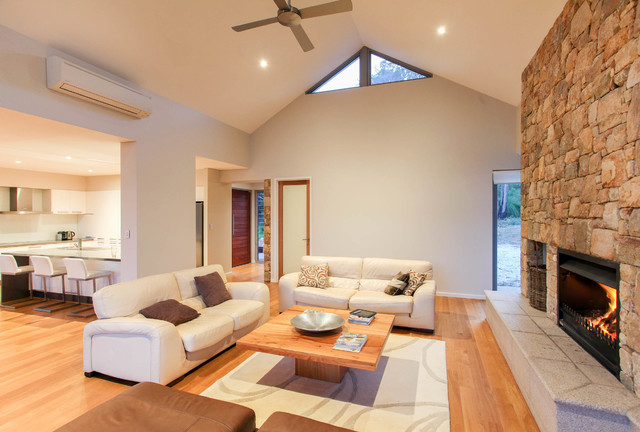 Blackbutt Close maritim-vardagsrum