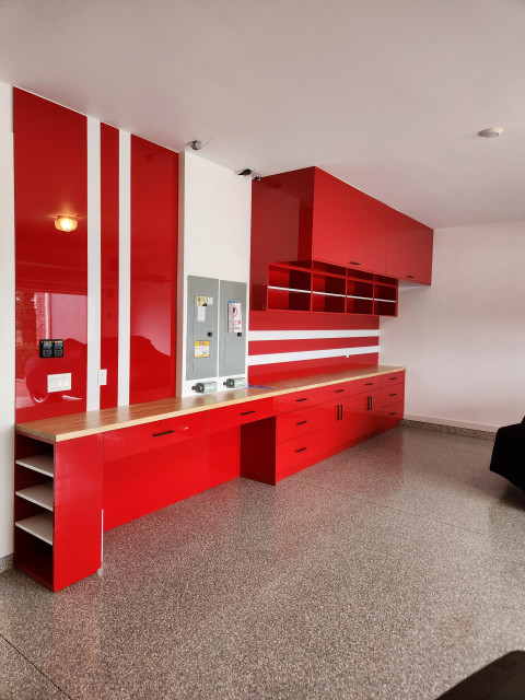 Custom Garage Design minimalistisch-garage