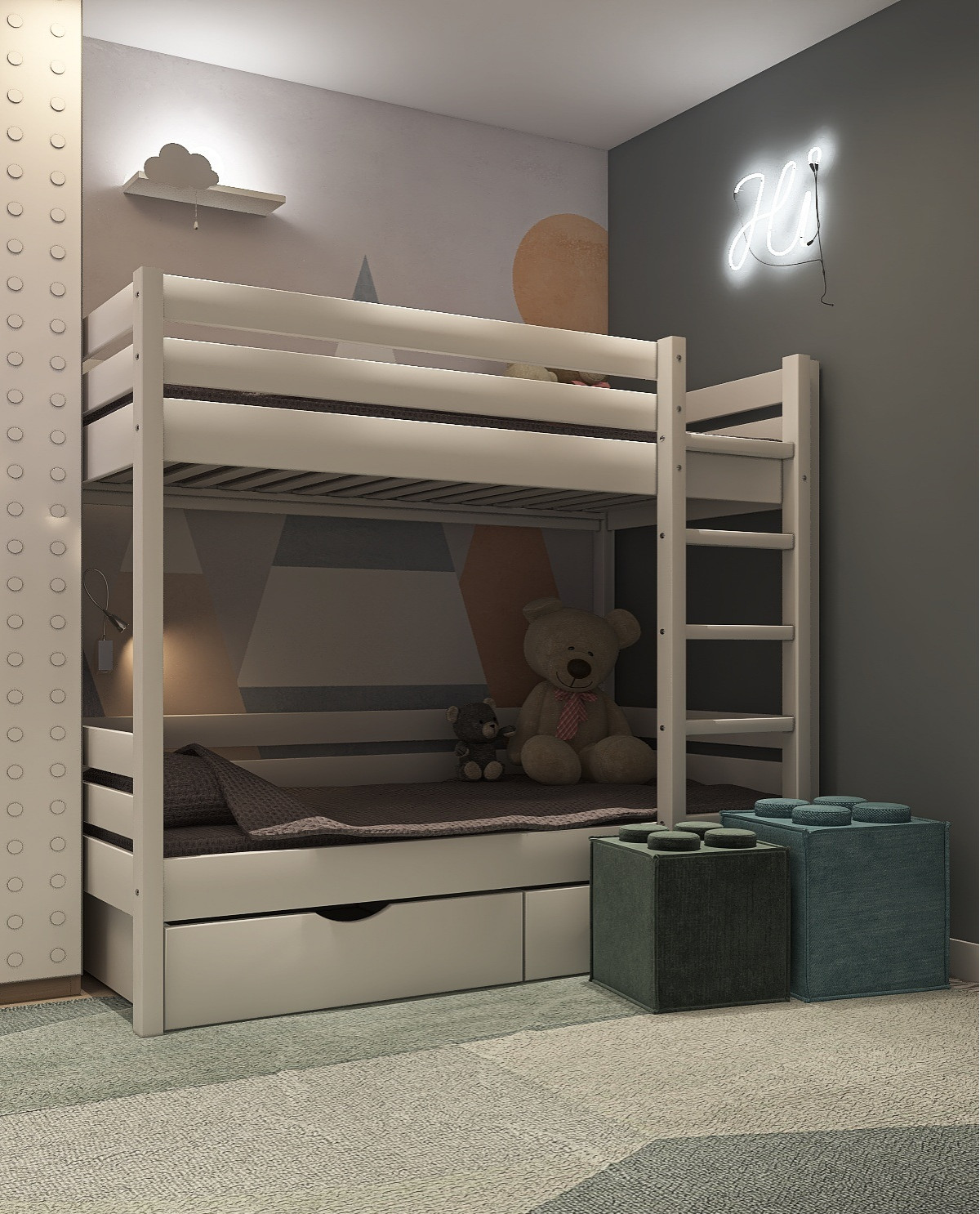 Трехкомнатная квартира в современном стиле