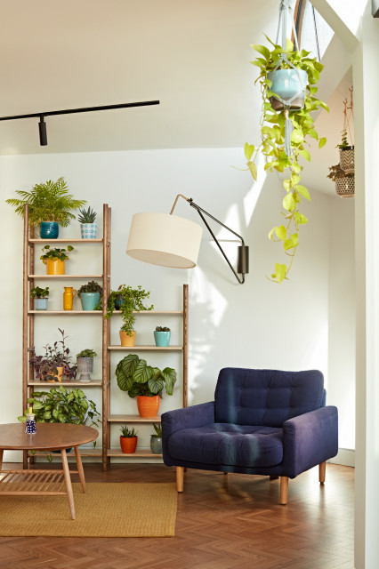 Modern 1950's Open Plan Living retro-vardagsrum