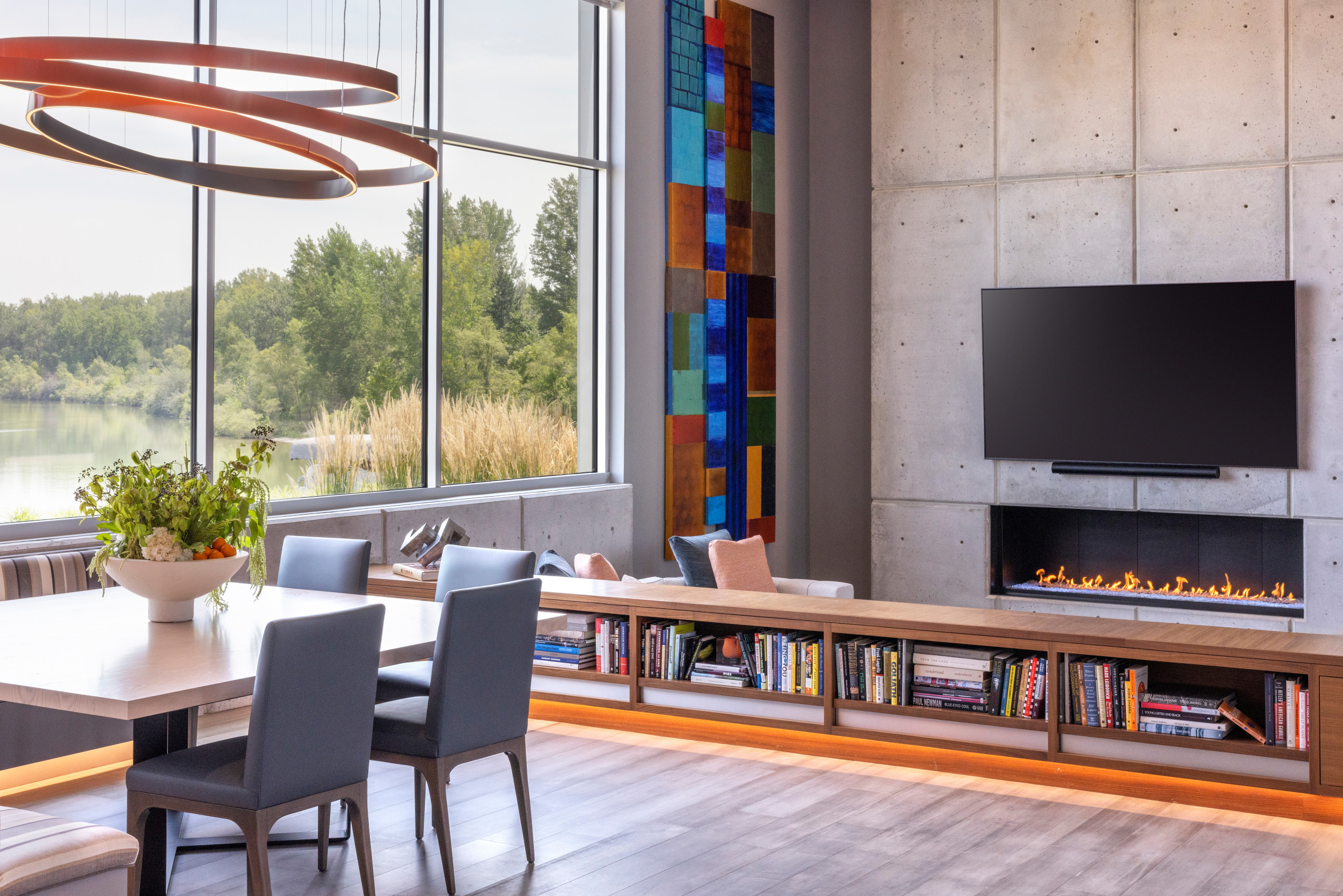 Industrial & Modern Lake Home | Custom Build