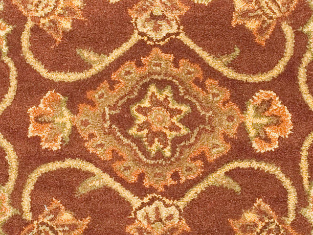 Safavieh Golden Jaipur Collection Gj250e Handmade Rust and Green Wool Area Rug for sale online 