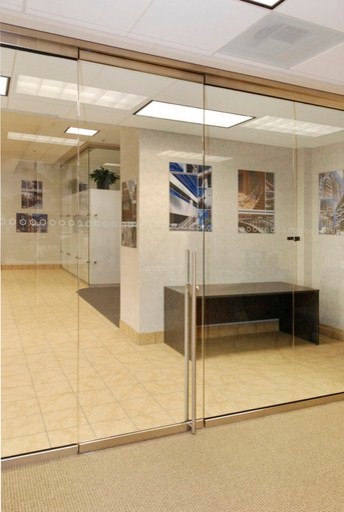 Commercial Glass Doors contemporain-entree