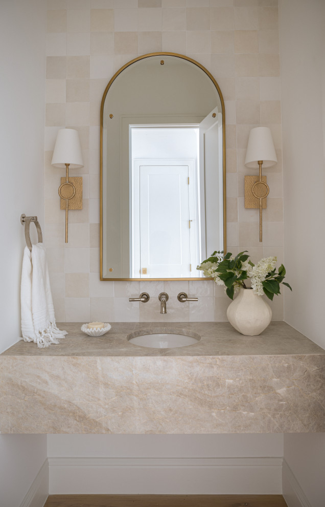3968 Park Ln - Farmhouse - Powder Room - Dallas - by Jessica Koltun ...