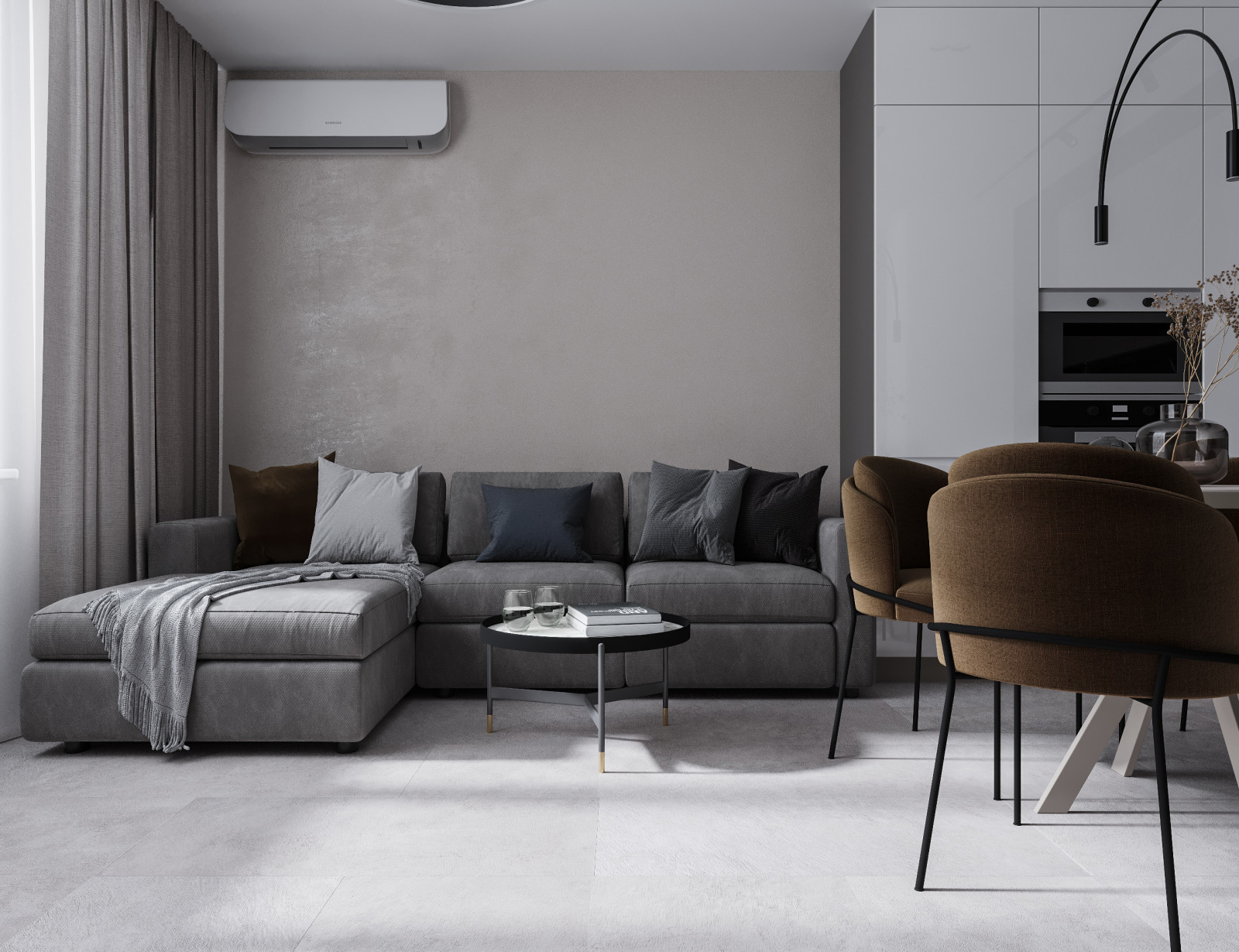 Кухня-гостиная