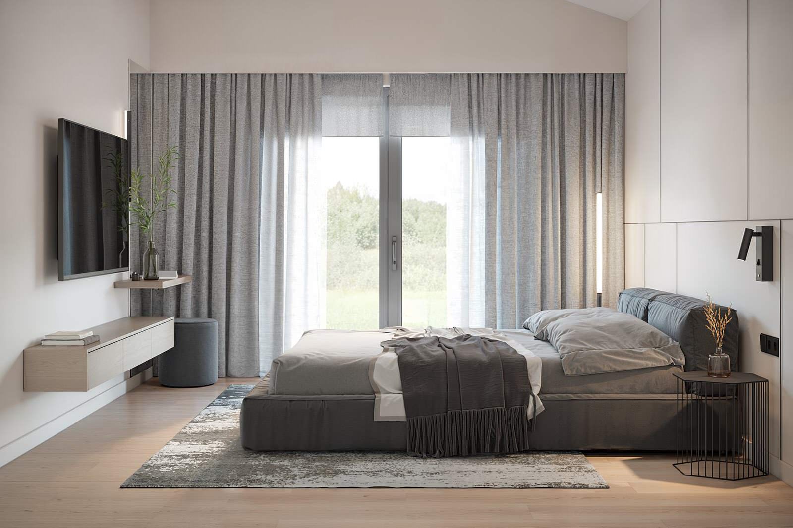 Дизайн интерьера дома 71 м² минимализм Ольховка Кантри Клаб