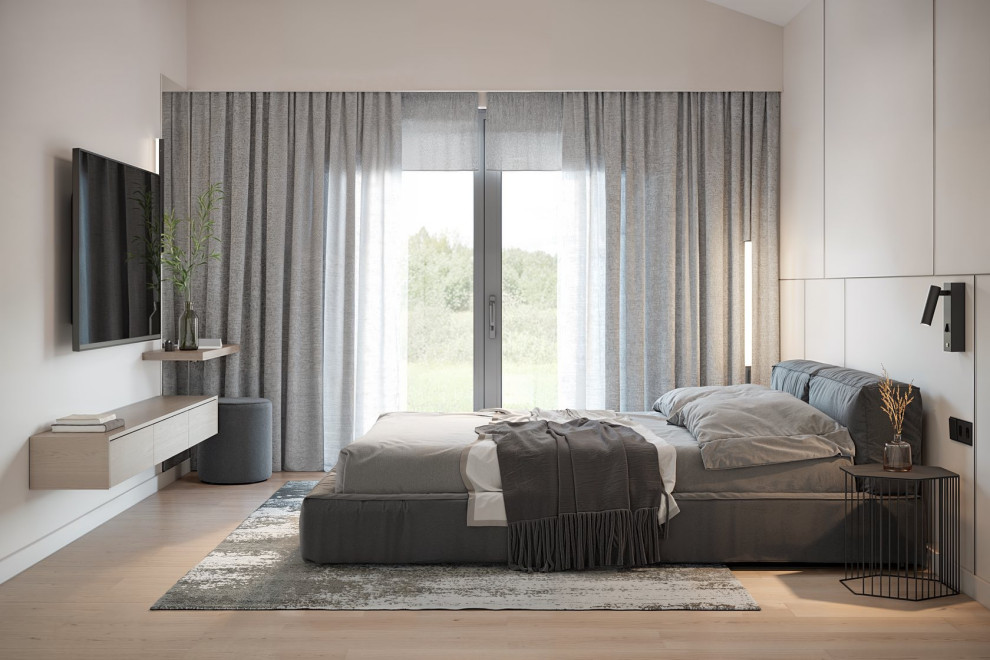 Дизайн интерьера дома 71 м² минимализм Ольховка Кантри Клаб