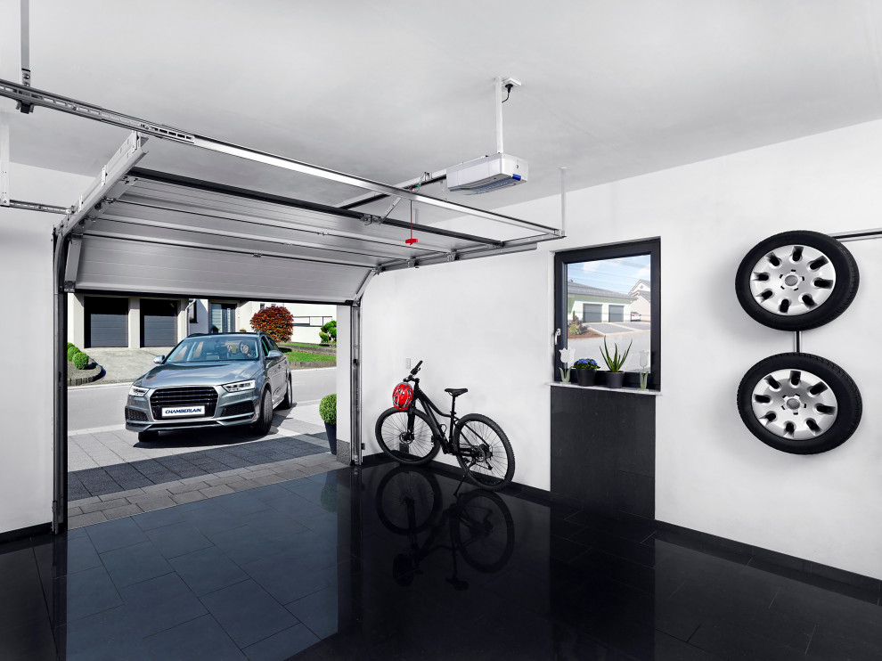 Design ideas for a contemporary garage.