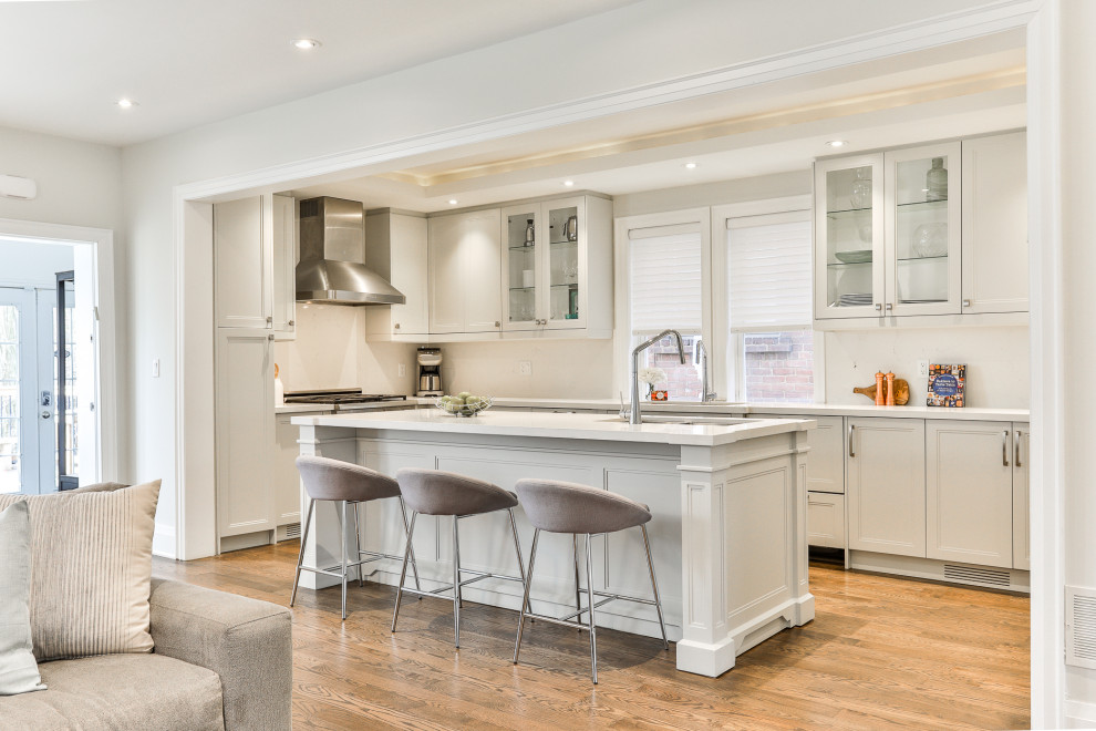Kitchen - transitional kitchen idea in Toronto