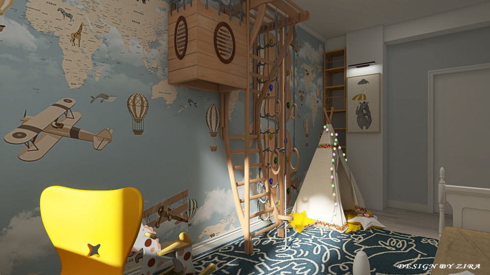 Детская комната для мальчика 2,5 года