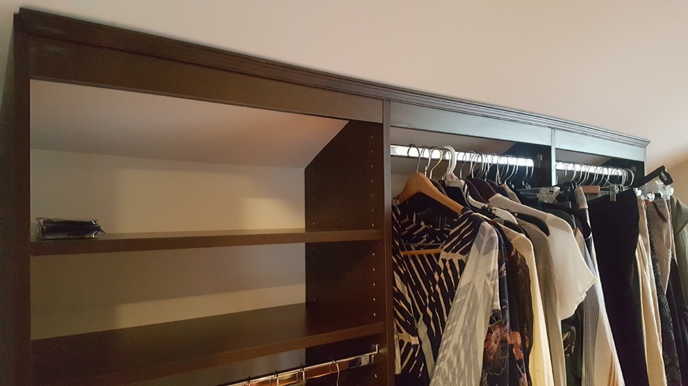 Design ideas for a transitional storage and wardrobe in New York.