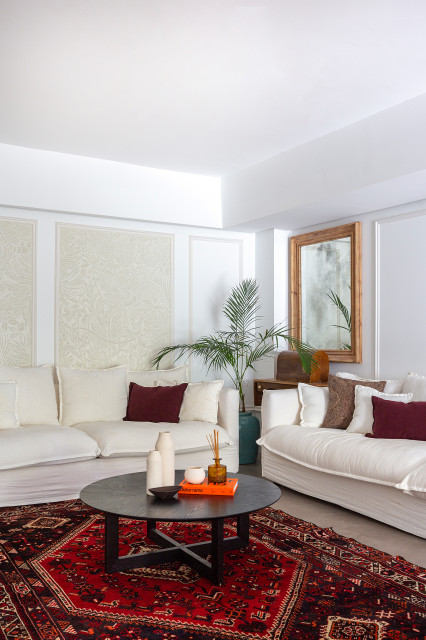 DISE&Ntilde;O INTEGRAL CASA BOADILLA DEL MONTE living-room