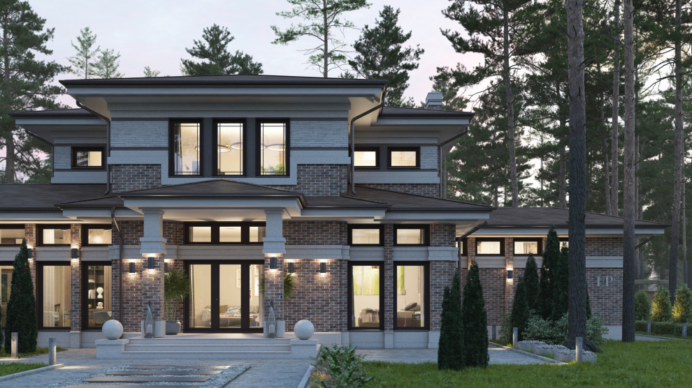 Проект индивидуального жилого дома 004