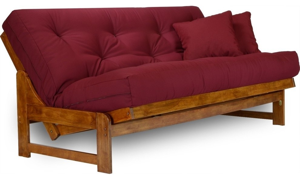 Arden Futon Frame, Solid Hardwood Finished With 3Different Position