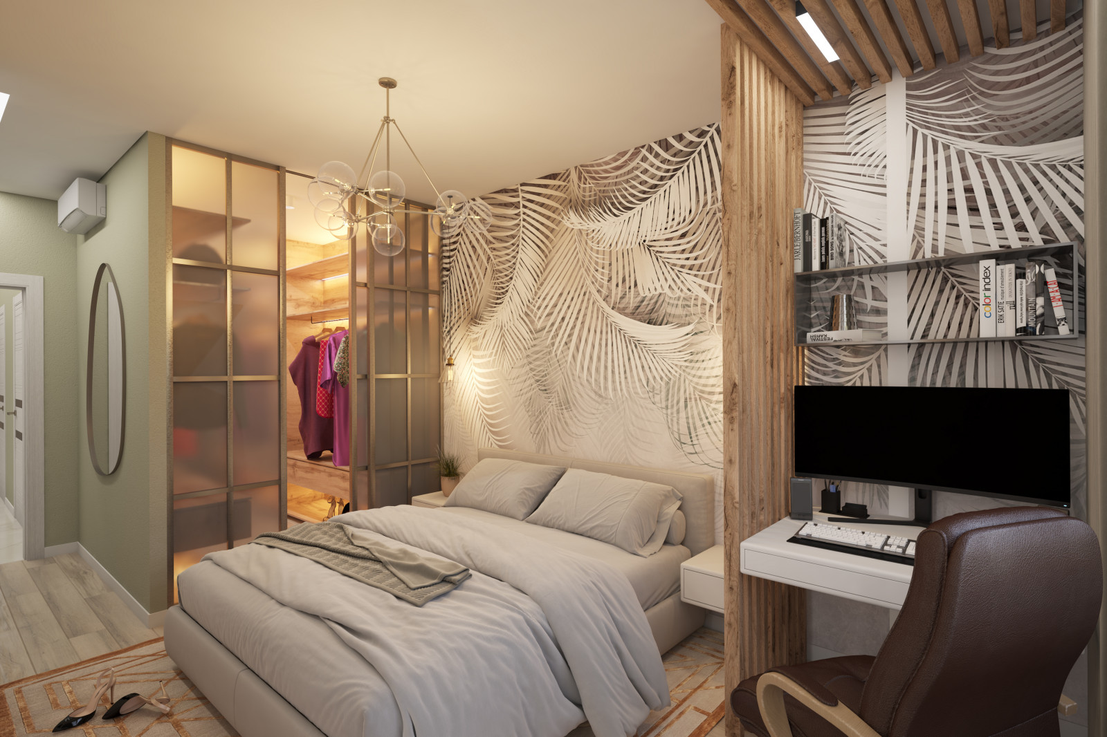 Трёхкомнатная квартира. 100 кв.м.